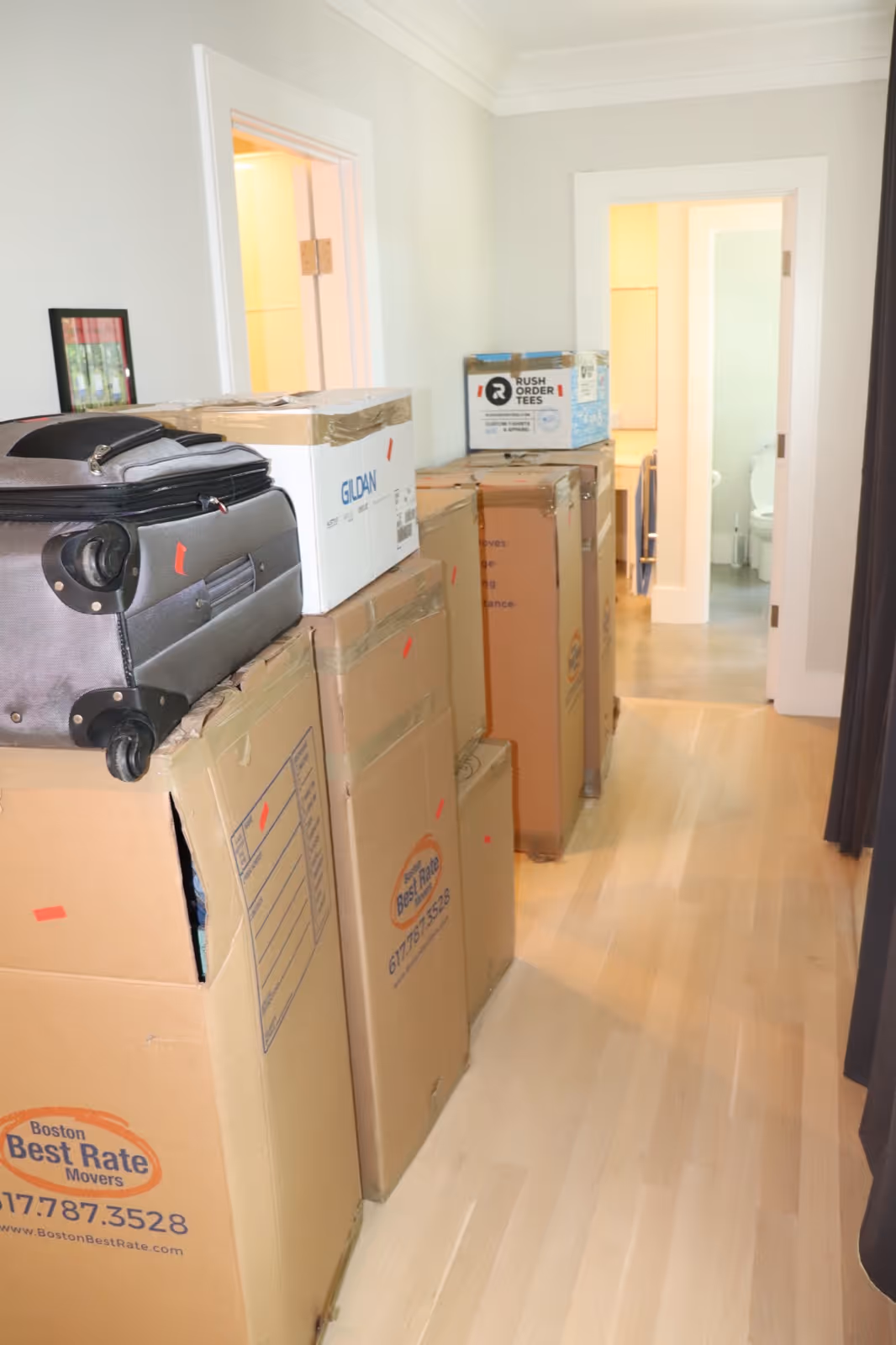 BBRM crew working on moving day
