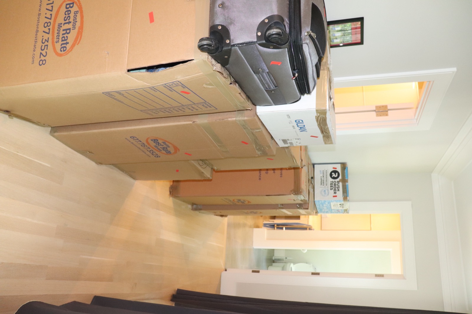 BBRM crew working on moving day